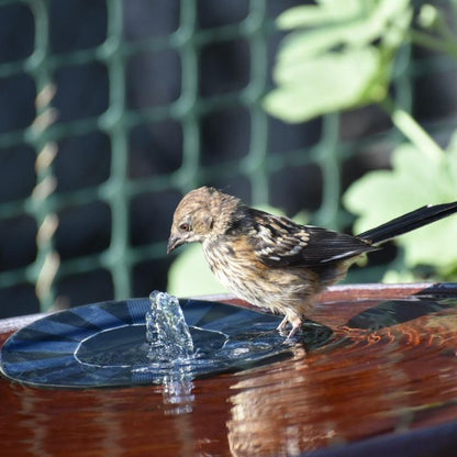 Solar-Powered Bird Bath Fountain - Automatic Water Art for Garden