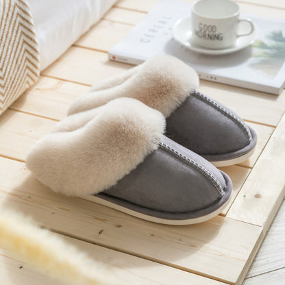 Plush Slippers for Men & Women – Soft, Warm & Non-Slip