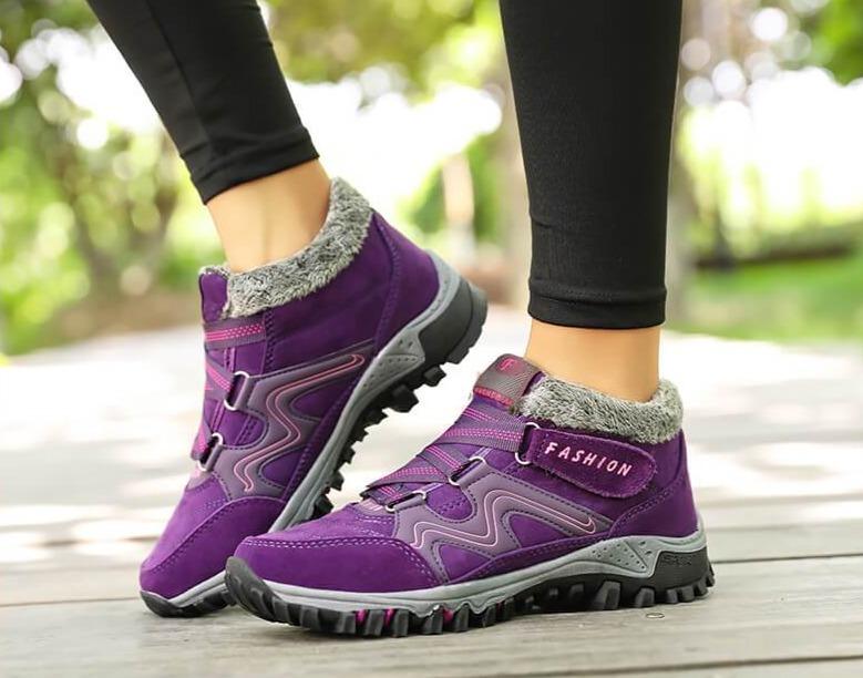 Cozy Plush Winter Boots for Women - Stylish & Warm