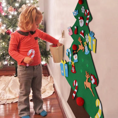 Kids Christmas Tree Set – Creative 26-Piece Ornament Kit