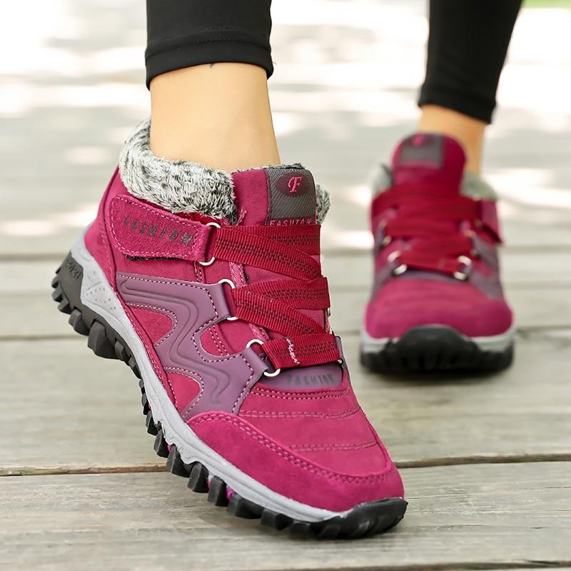 Cozy Plush Winter Boots for Women - Stylish & Warm