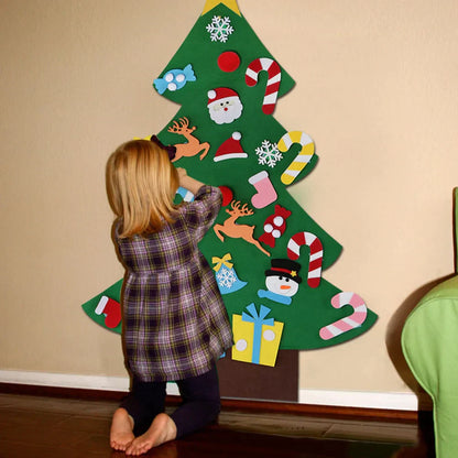 Kids Christmas Tree Set – Creative 26-Piece Ornament Kit