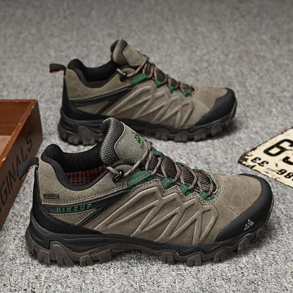 HikeUp Leather Hiking Shoes - Durable, Comfortable & Stylish
