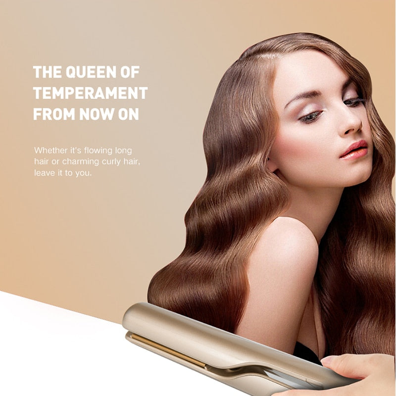 Straightcurler, Hair Styling Tool for Smooth, Sleek Hair