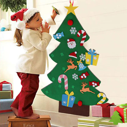 Kids Christmas Tree Set – Creative 26-Piece Ornament Kit
