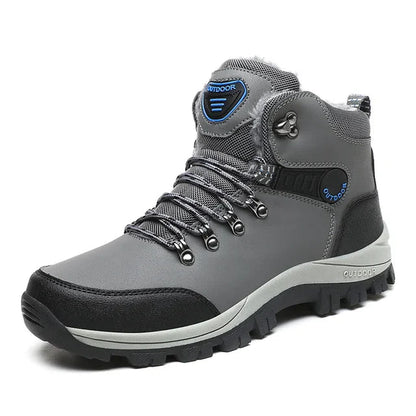 Men's Winter Shoes - Waterproof, Plush Lining & Slip-Resistant