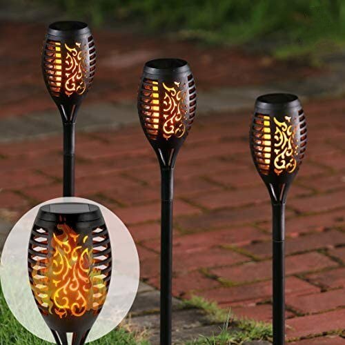 LED Solar Torch Lights for Garden – Weatherproof & Eco-Friendly