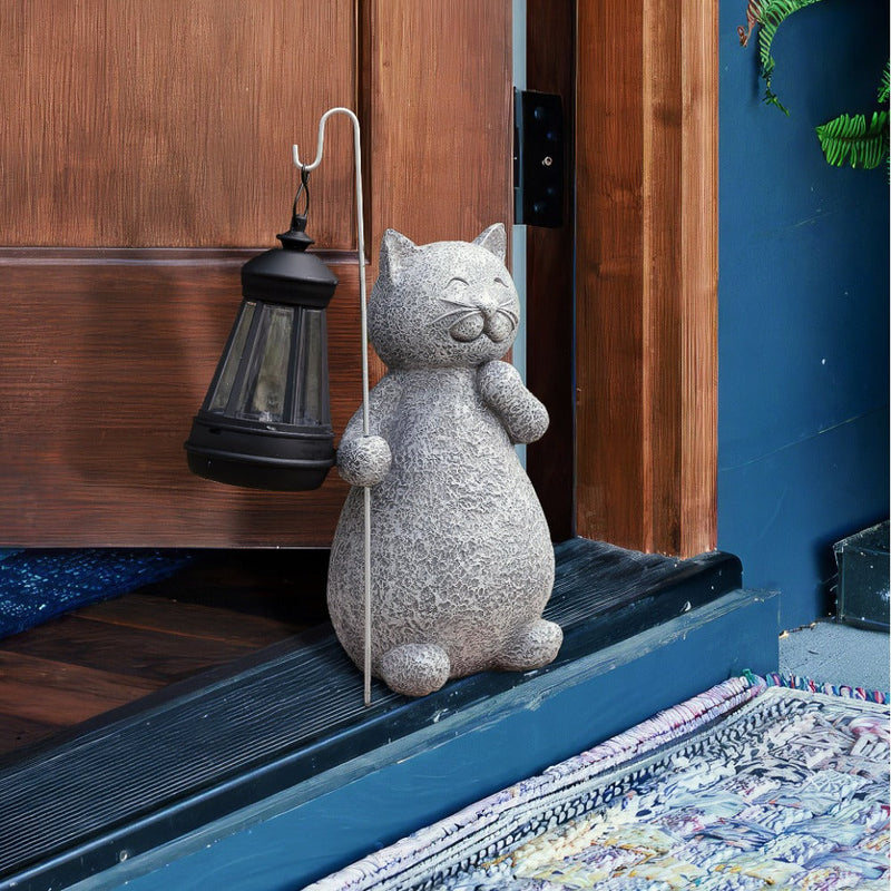 Cat Lamp Sweet Sunlight For The Garden