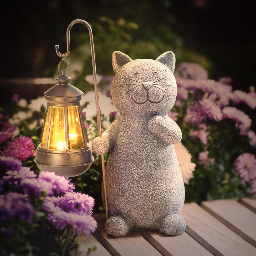 Cat Lamp Sweet Sunlight For The Garden