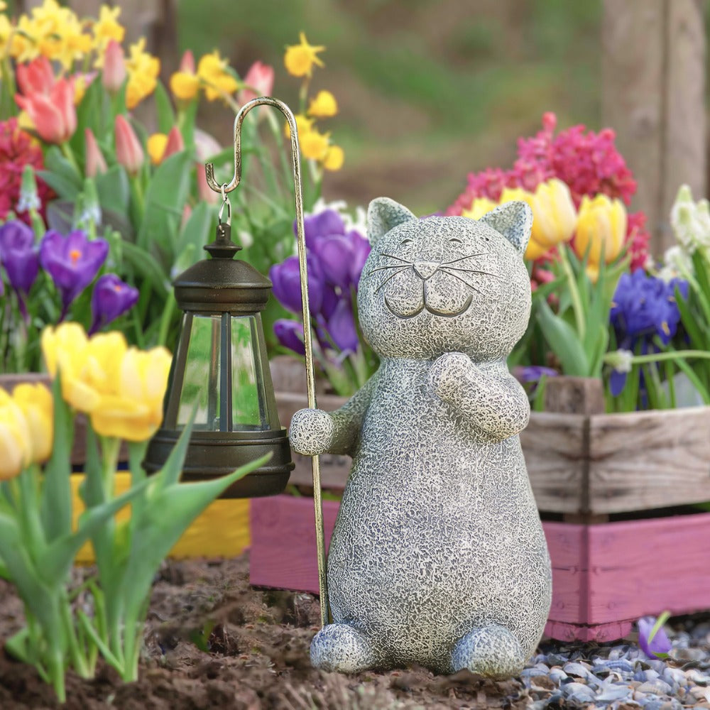 Cat Lamp Sweet Sunlight For The Garden