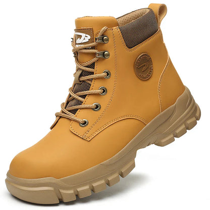 Guardsteel Steel Cap Work Shoes - Waterproof & Durable Protection