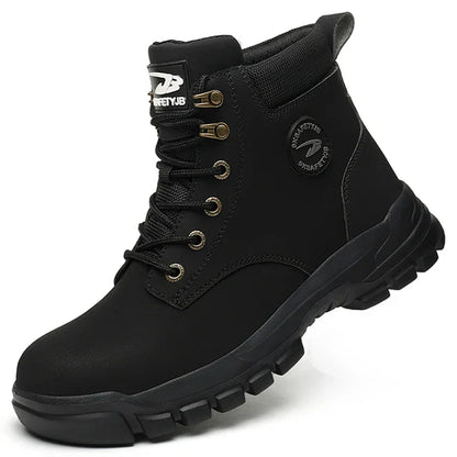 Guardsteel Steel Cap Work Shoes - Waterproof & Durable Protection