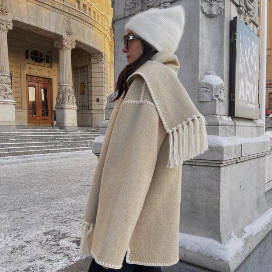 Signature Kashmir Scarf Jacket – Elegant and Cozy Decor