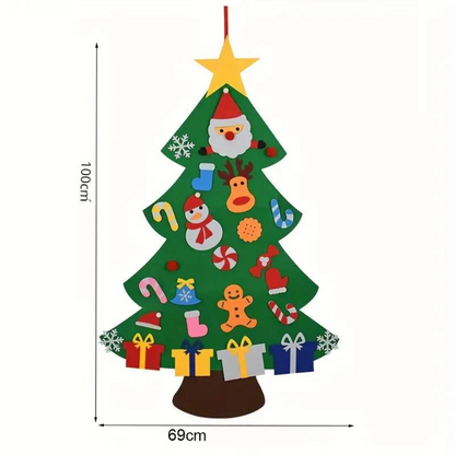 Kids Christmas Tree Set – Creative 26-Piece Ornament Kit