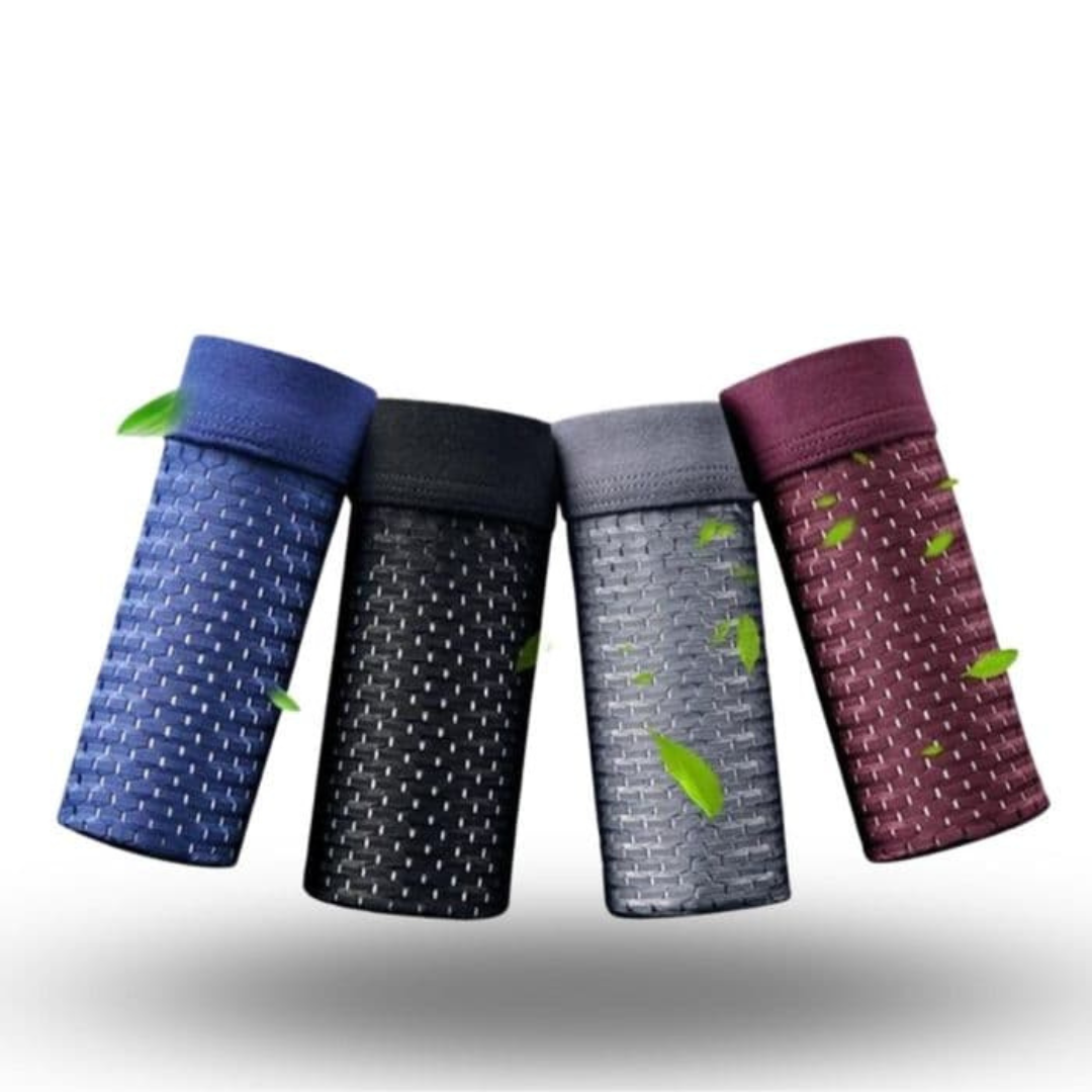 Bamboo Fiber Boxer Shorts - Waterproof & Fresh All Day
