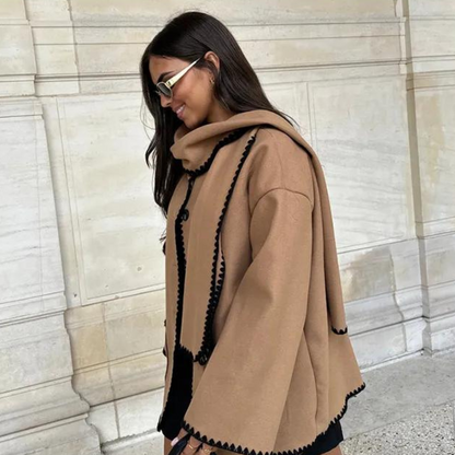 Signature Kashmir Scarf Jacket – Elegant and Cozy Decor
