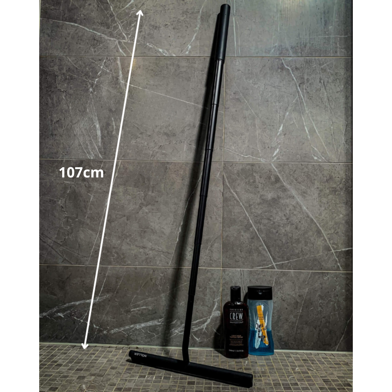 Telescopic Shower Scraper - Effective Cleaning Without Bending