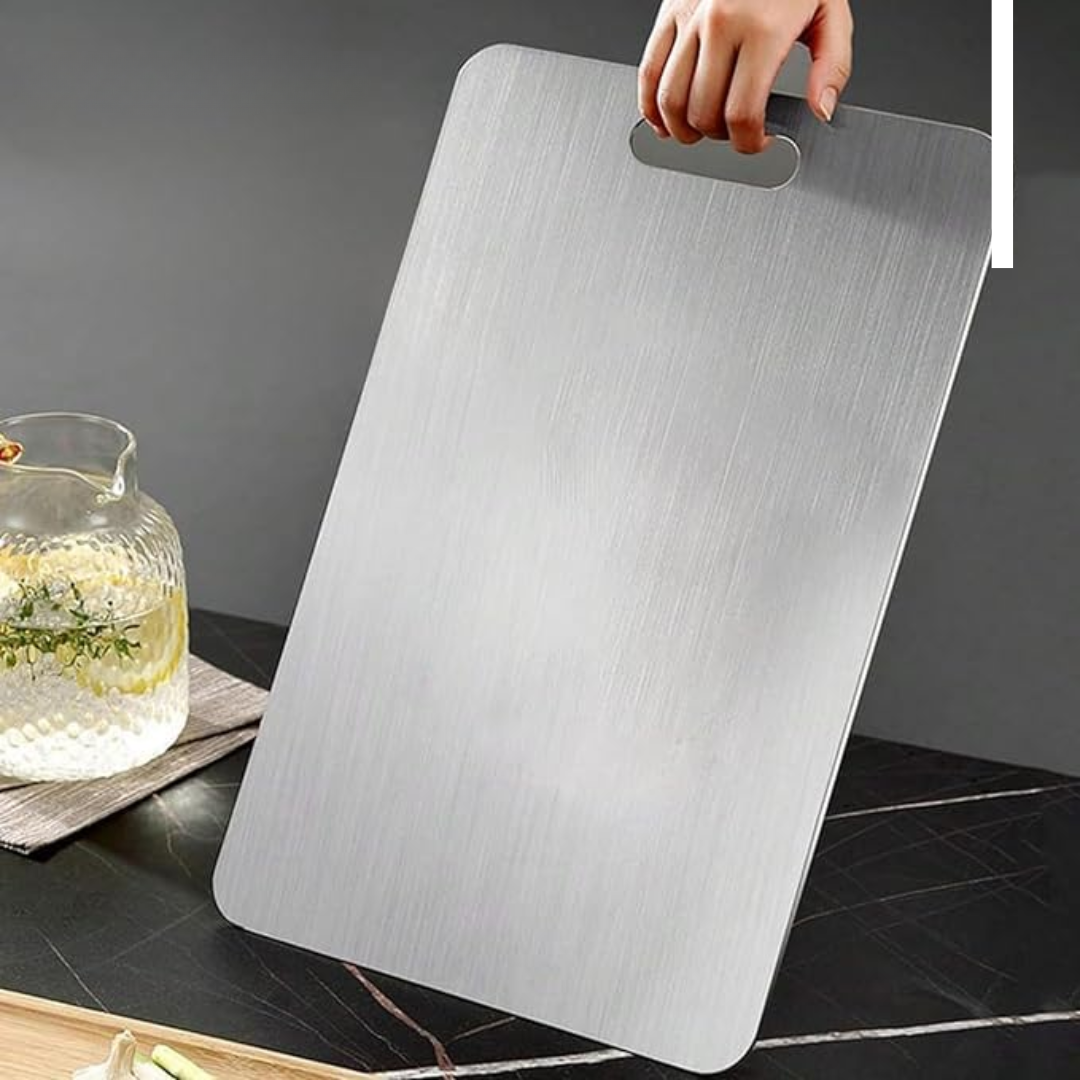 Hygienic Cutting Board In Titanium Antibacterial Durable