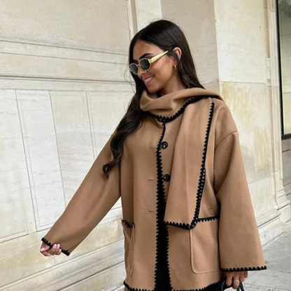 Signature Kashmir Scarf Jacket – Elegant and Cozy Decor