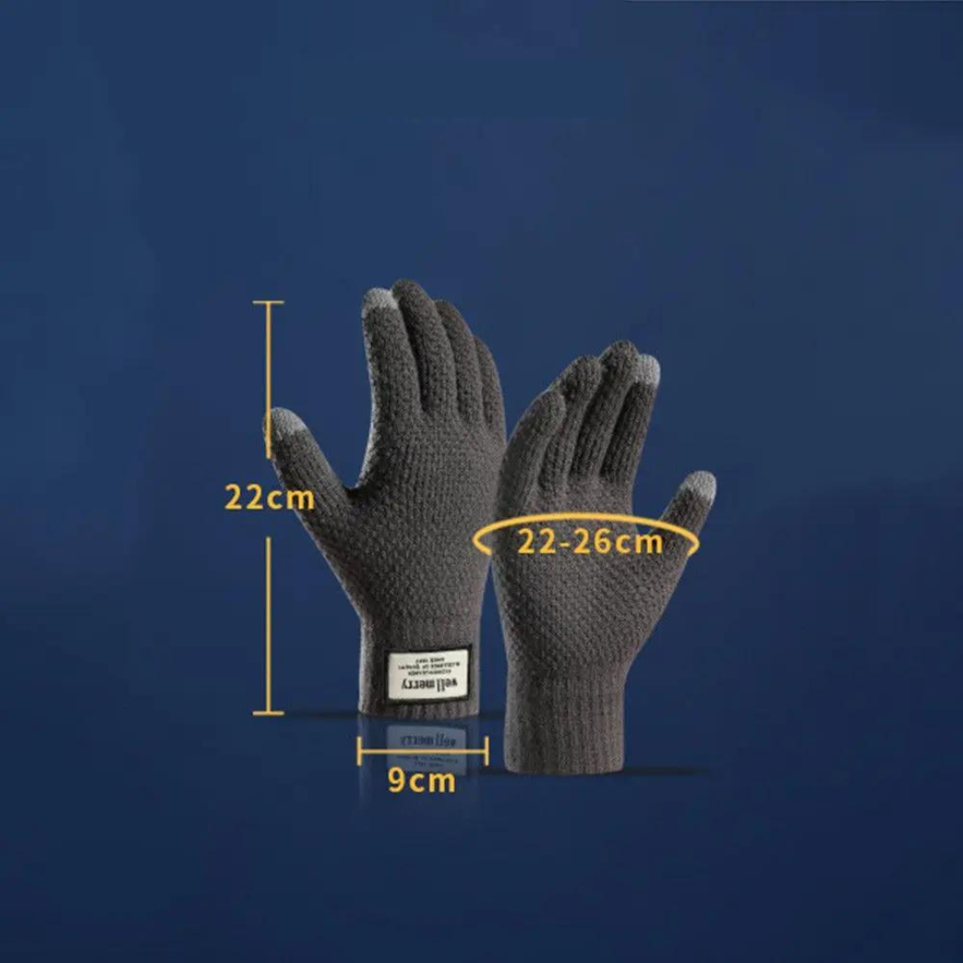 Cashmere Touchscreen Gloves - Warm, Soft & Device-Compatible