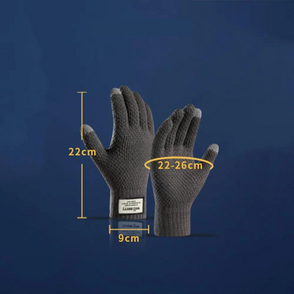 Cashmere Touchscreen Gloves - Warm, Soft & Device-Compatible