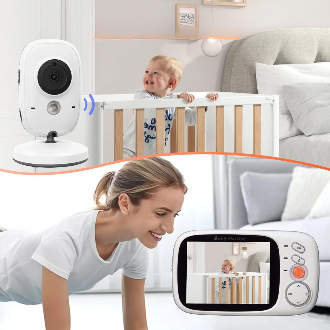 Babyguard 360 Pro Wireless Camera With Sound And Dark