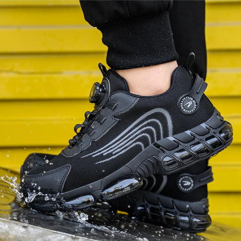 Blizpro Work Sneakers - Steel Cap, Leak-Proof & Comfortable