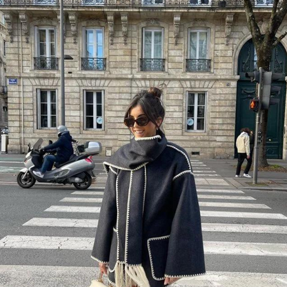 Signature Kashmir Scarf Jacket – Elegant and Cozy Decor