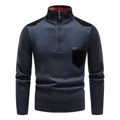 Men's Winter Sweater - Modern & Cozy for Home