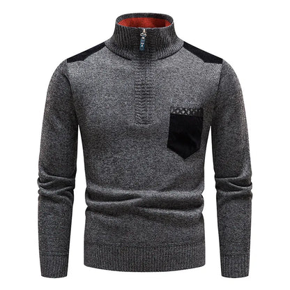 Men's Winter Sweater - Modern & Cozy for Home