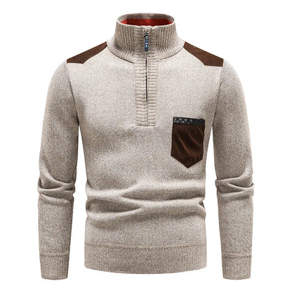 Men's Winter Sweater - Modern & Cozy for Home