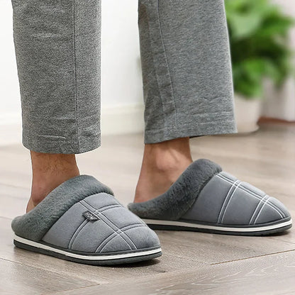SoftWalk Plush Slippers - Comfortable, Non-Slip & Stylish