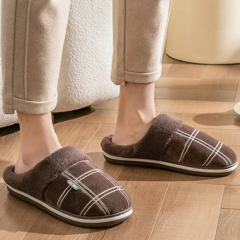 SoftWalk Plush Slippers - Comfortable, Non-Slip & Stylish
