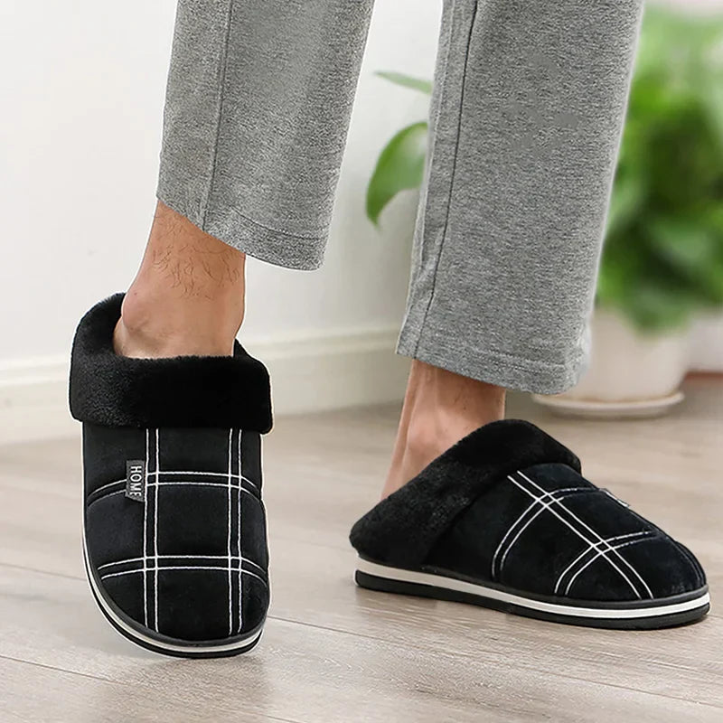 SoftWalk Plush Slippers - Comfortable, Non-Slip & Stylish