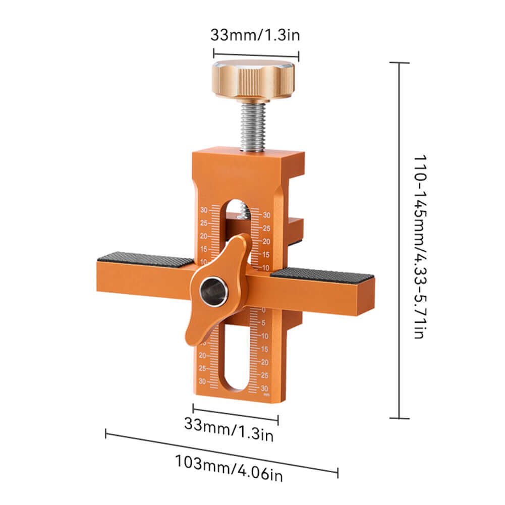 Project Duofix 2-In-1 Drill Template for Cabinet and Cupboard Doors