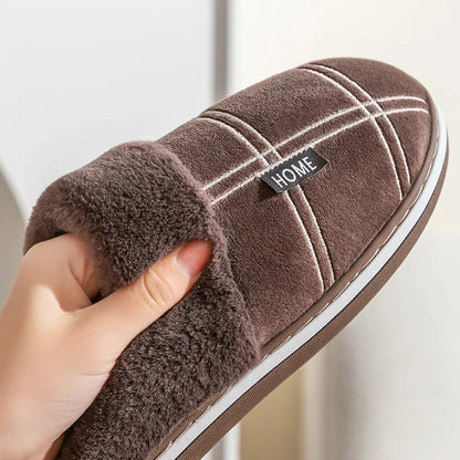 SoftWalk Plush Slippers - Comfortable, Non-Slip & Stylish