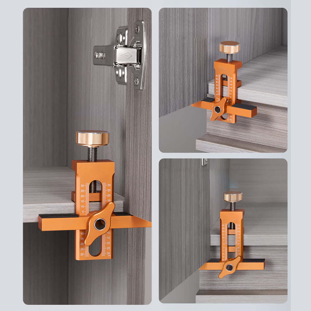 Project Duofix 2-In-1 Drill Template for Cabinet and Cupboard Doors