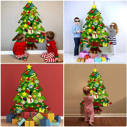 Diy Christmas Tree For Children Decorate And A Lot