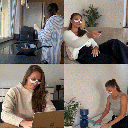 Eyeglow Rejuvenating Red Light Therapy for Brightening Eye Area