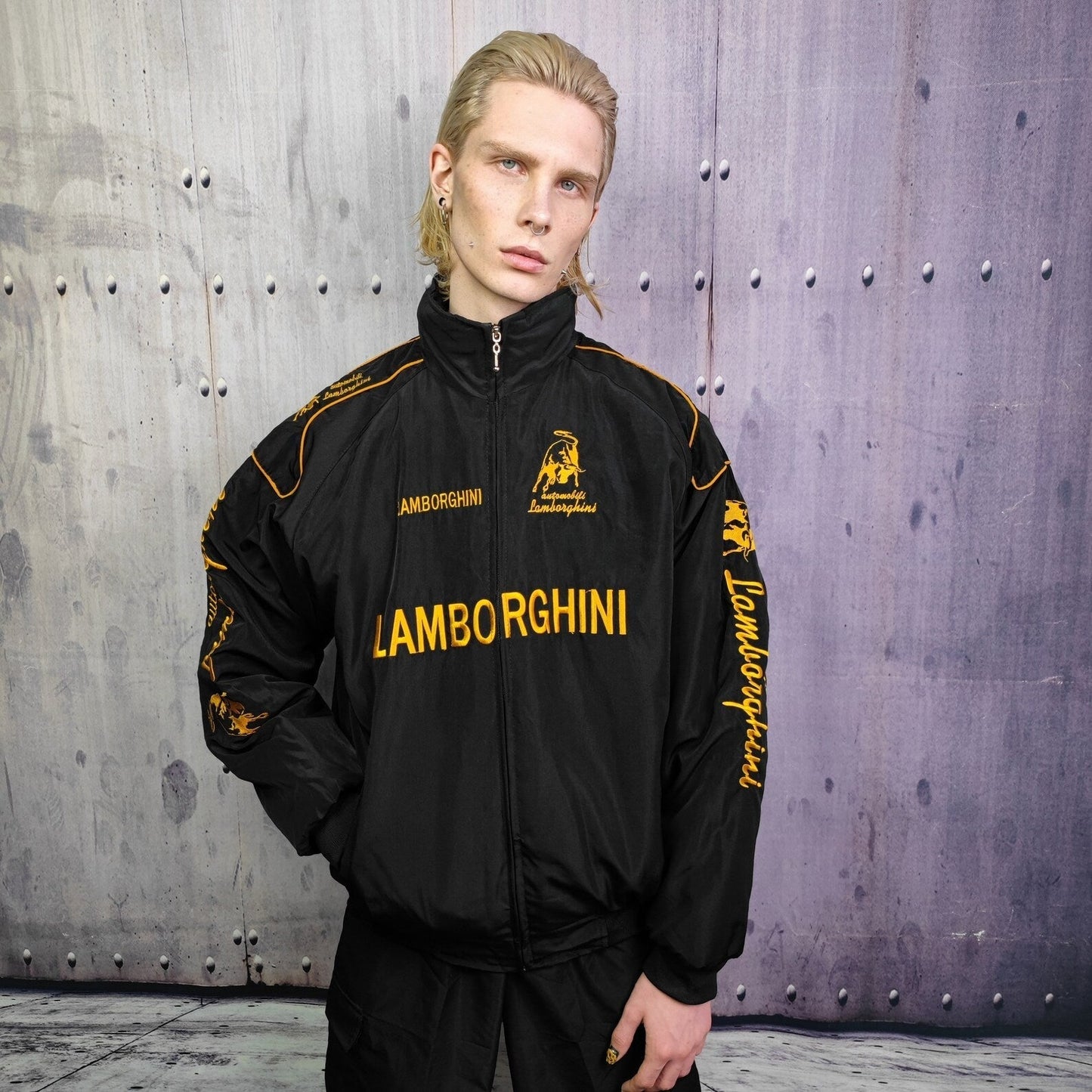 Lamborghini Retro Racing Jacket | Legendary Motorsport Style