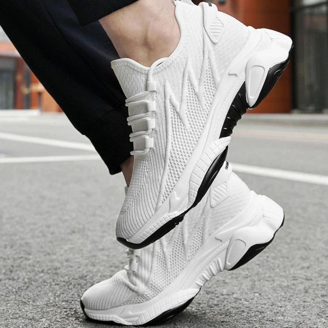 Elevate Sneakers, Invisible Height Increase for a Taller Look