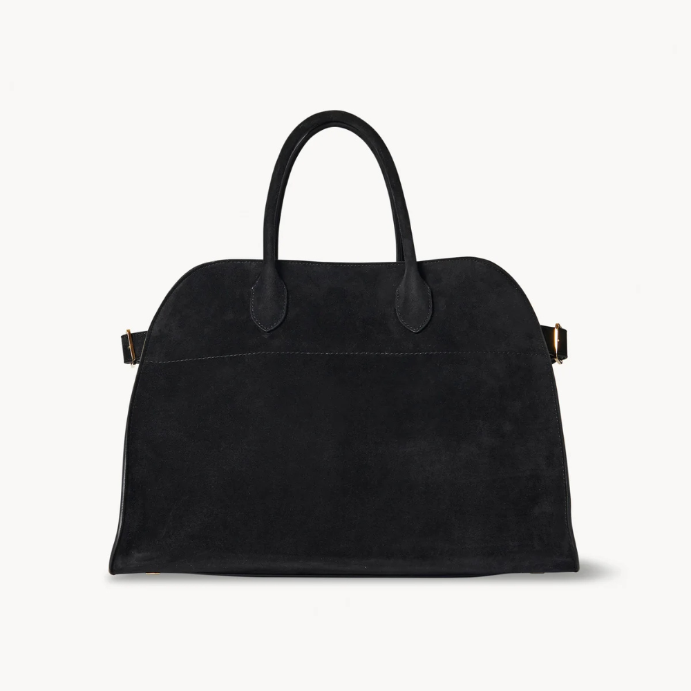 Classic Leather Handbag, Versatile for Work and Office