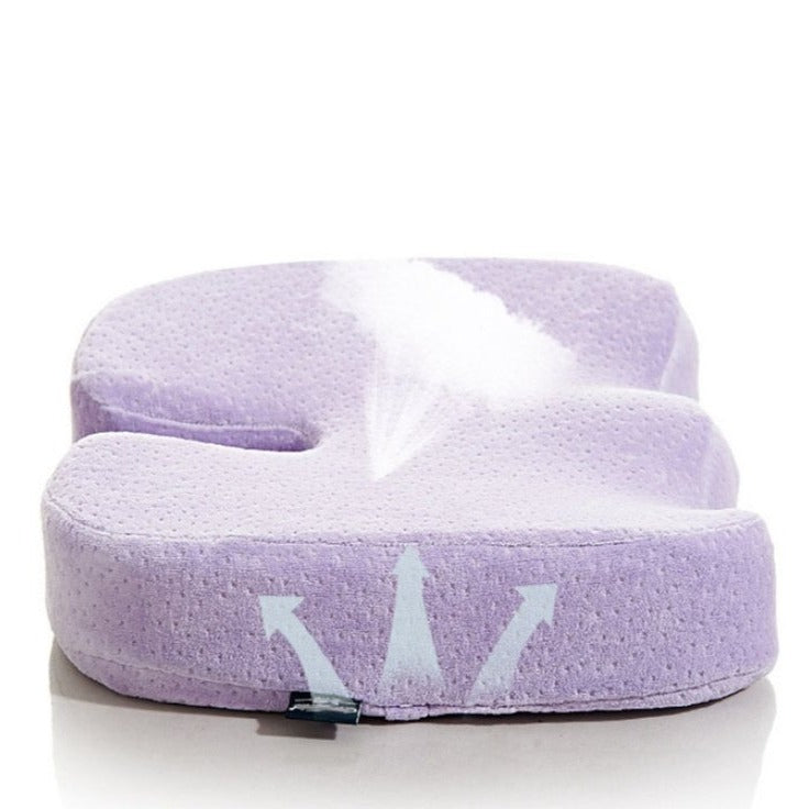Zikopro Ergonomic Back Support Pillow – Memory Foam for Comfort