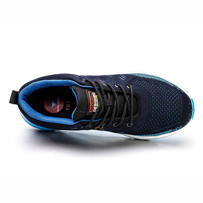 Breathing-Active Security Sneakers with Steel Toe for Men
